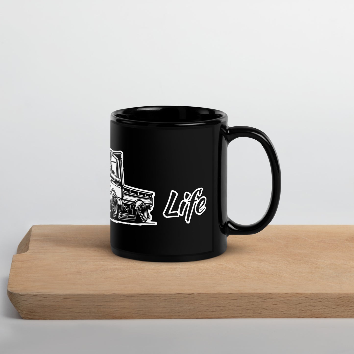 Black Glossy Mug