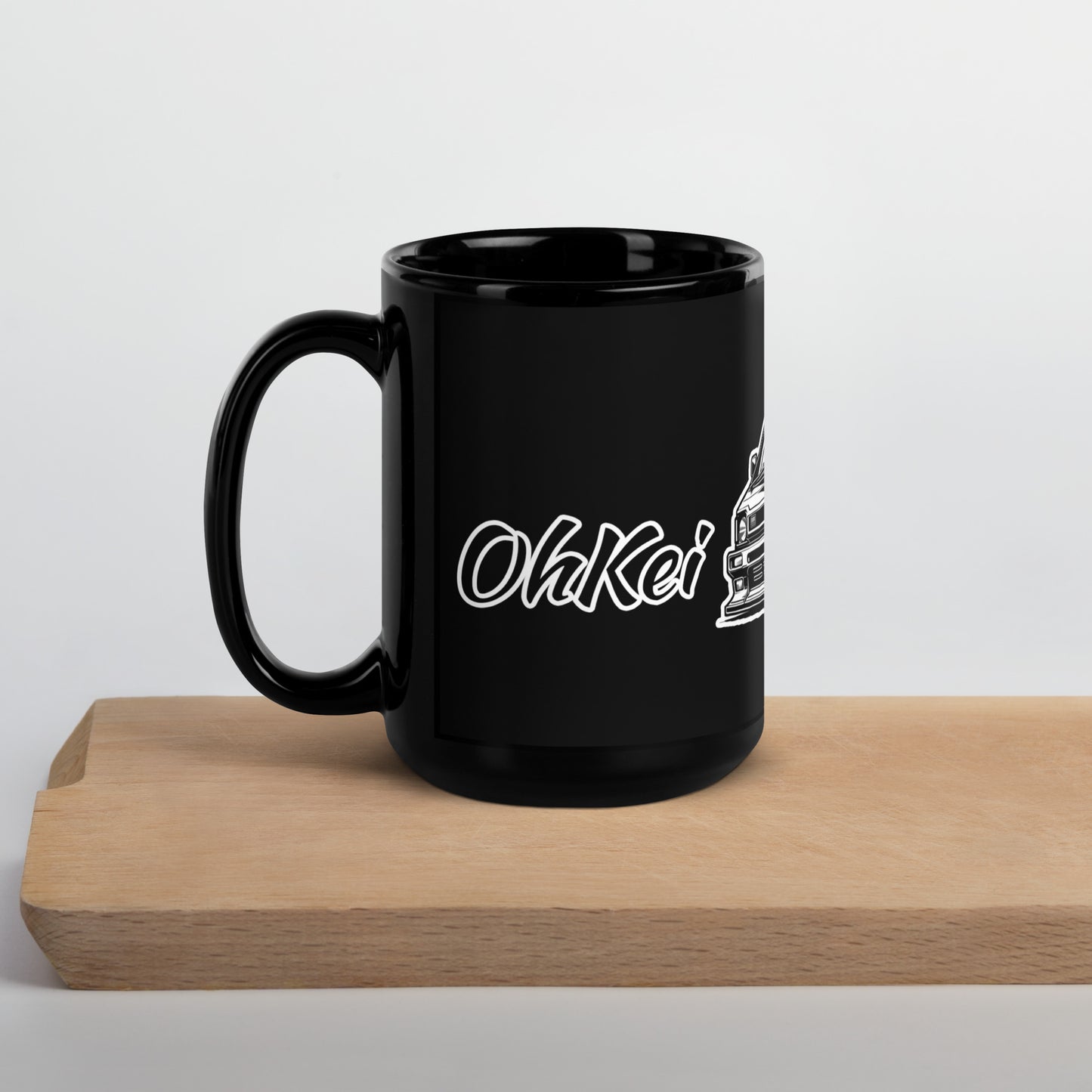 Black Glossy Mug