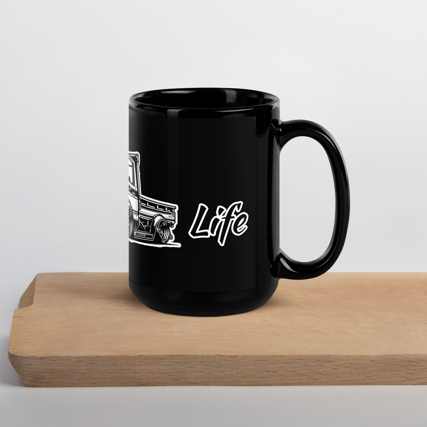 Black Glossy Mug