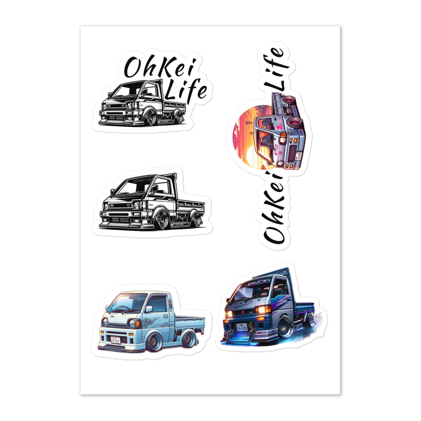 OhKei Life Sticker sheet